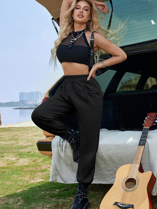 Shop Elastic Waist Sweatpants - High-Quality U.S. Made Women’s Fashion with Free Fast Shipping