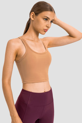 Shop Millennia Racerback Sports Bra - High-Quality U.S. Made Women’s Fashion with Free & Fast Shipping