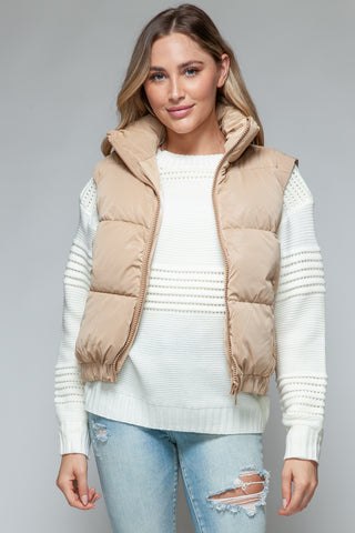 Shop Snobbish Fine Fur Lining Quilted Vest - High-Quality U.S. Made Women’s Fashion with Free Fast Shipping