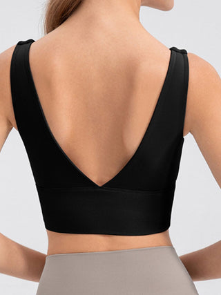 Shop Scoop Neck Wide Strap Active Tank - High-Quality U.S. Made Women’s Fashion with Free & Fast Shipping