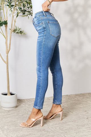 Shop BAYEAS Skinny Cropped Jeans - High-Quality U.S. Made Women’s Fashion with Free & Fast Shipping