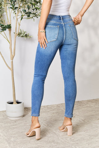 Shop BAYEAS Skinny Cropped Jeans - High-Quality U.S. Made Women’s Fashion with Free & Fast Shipping