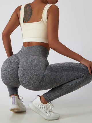 Shop Wide Waistband High Waist Active Leggings - High-Quality U.S. Made Women’s Fashion with Free & Fast Shipping