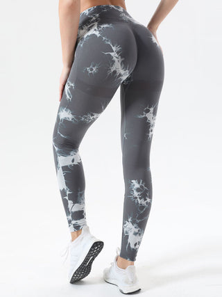 Shop Tie-Dye High Waist Active Leggings - High-Quality U.S. Made Women’s Fashion with Free & Fast Shipping