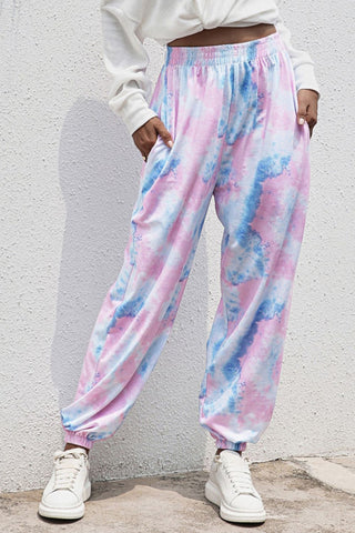 Shop Tie-Dye Joggers with Pockets - High-Quality U.S. Made Women’s Fashion with Free Fast Shipping