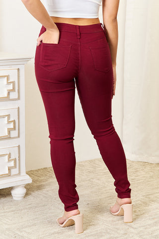 Shop YMI Jeanswear Skinny Jeans with Pockets - High-Quality U.S. Made Women’s Fashion with Free & Fast Shipping