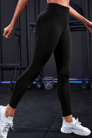 Shop Wide Waistband Sports Leggings - High-Quality U.S. Made Women’s Fashion with Free & Fast Shipping