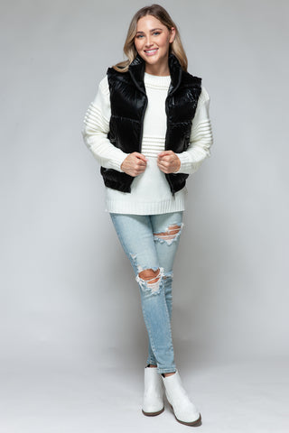 Shop Snobbish Fine Fur Lining Quilted Vest - High-Quality U.S. Made Women’s Fashion with Free & Fast Shipping