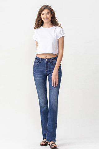 Shop Lovervet Full Size Rebecca Midrise Bootcut Jeans - High-Quality U.S. Made Women’s Fashion with Free & Fast Shipping