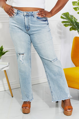 Shop Vervet by Flying Monkey Full Size Allie 90's Dad Jean - High-Quality U.S. Made Women’s Fashion with Free & Fast Shipping