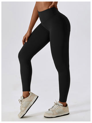 Shop Wide Waistband Sports Pants - High-Quality U.S. Made Women’s Fashion with Free & Fast Shipping