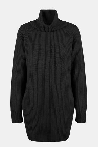 Shop Turtleneck Sweater Dress with Pockets - High-Quality U.S. Made Women’s Fashion with Free Fast Shipping