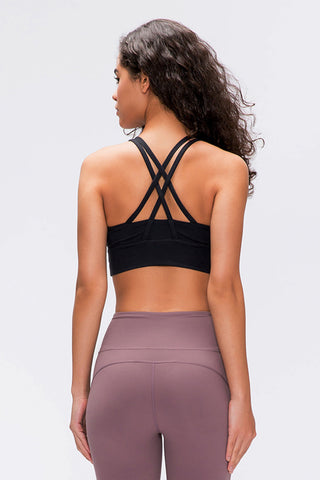 Shop Millennia Double X Sports Bra - Basic Colors - High-Quality U.S. Made Women’s Fashion with Free & Fast Shipping