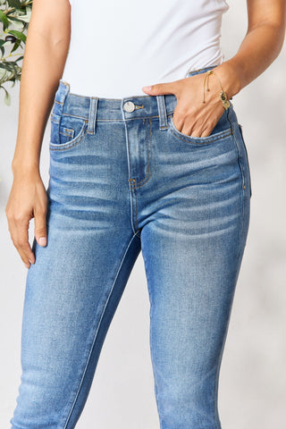 Shop BAYEAS Skinny Cropped Jeans - High-Quality U.S. Made Women’s Fashion with Free & Fast Shipping