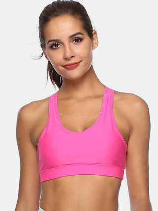 Shop Cutout Scoop Neck Active Tank - High-Quality U.S. Made Women’s Fashion with Free & Fast Shipping