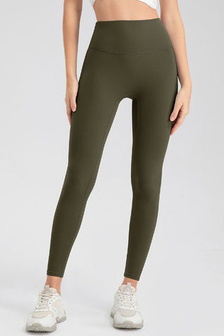 Shop High Waist Skinny Active Pants - High-Quality U.S. Made Women’s Fashion with Free & Fast Shipping