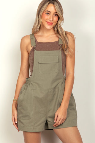 Shop VERY J Adjustable Suspender Overalls with Pockets - High-Quality U.S. Made Women’s Fashion with Free & Fast Shipping