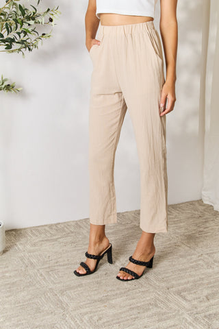 Shop Pull-On Pants with Pockets - High-Quality U.S. Made Women’s Fashion with Free & Fast Shipping