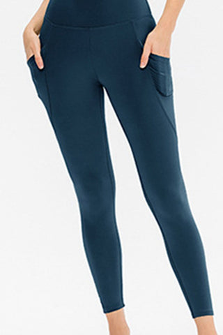 Shop Slim Fit Long Active Leggings with Pockets - High-Quality U.S. Made Women’s Fashion with Free & Fast Shipping