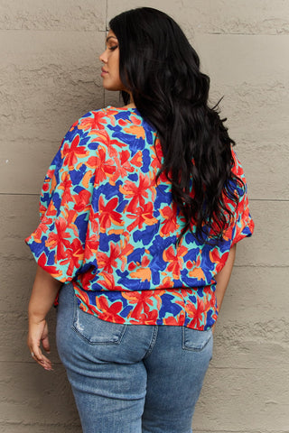 Shop Hailey & Co New Season Plus Size Floral Blouse - High-Quality U.S. Made Women’s Fashion with Free & Fast Shipping