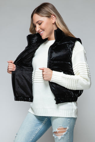 Shop Snobbish Fine Fur Lining Quilted Vest - High-Quality U.S. Made Women’s Fashion with Free & Fast Shipping