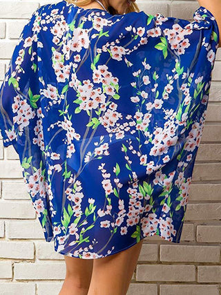 Shop Open Front Half Sleeve Cover-Up - High-Quality U.S. Made Women’s Fashion with Free Fast Shipping