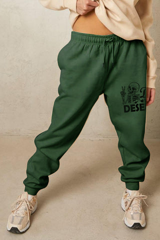 Shop Simply Love Full Size HAVE THE DAY YOU DESERVE Graphic Sweatpants - High-Quality U.S. Made Women’s Fashion with Free Fast Shipping