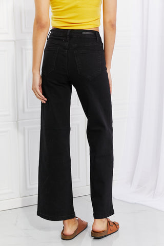 Shop RISEN Amanda Midrise Wide Leg Jeans - High-Quality U.S. Made Women’s Fashion with Free & Fast Shipping