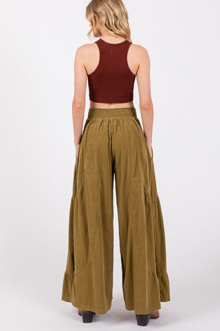 Shop SAGE + FIG High Rise Corduroy Wide Leg Pants - High-Quality U.S. Made Women’s Fashion with Free & Fast Shipping