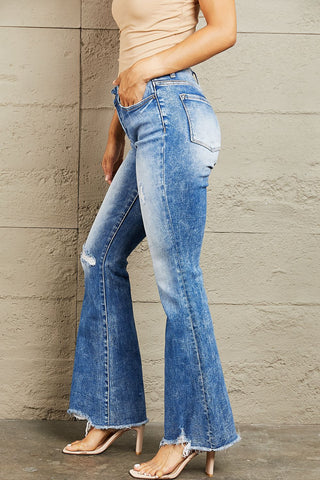 Shop BAYEAS Izzie Mid Rise Bootcut Jeans - High-Quality U.S. Made Women’s Fashion with Free & Fast Shipping