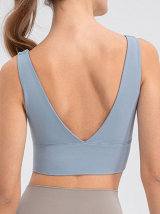 Shop Scoop Neck Wide Strap Active Tank - High-Quality U.S. Made Women’s Fashion with Free & Fast Shipping