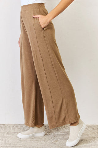 Shop RISEN Ultra Soft Wide Leg Pants - High-Quality U.S. Made Women’s Fashion with Free & Fast Shipping