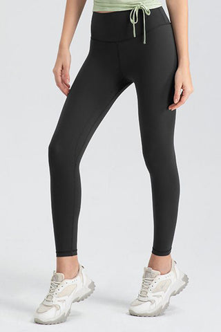 Shop Wide Waistband Slim Fit Active Leggings - High-Quality U.S. Made Women’s Fashion with Free & Fast Shipping