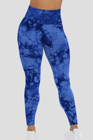 Shop Printed High Waist Active Leggings - High-Quality U.S. Made Women’s Fashion with Free & Fast Shipping