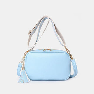 Shop Tassel PU Leather Crossbody Bag Now On Klozey Store - Trendy U.S. Premium Women Apparel & Accessories And Be Up-To-Fashion!