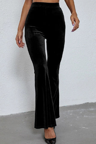 Shop High Waist Flare Leg Pants Now On Klozey Store - Trendy U.S. Premium Women Apparel & Accessories And Be Up-To-Fashion!