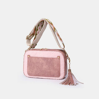 Shop Fuzzy Tassel PU Leather Crossbody Bag Now On Klozey Store - Trendy U.S. Premium Women Apparel & Accessories And Be Up-To-Fashion!
