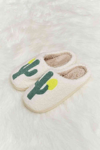 Shop Melody Cactus Plush Slide Slippers Now On Klozey Store - Trendy U.S. Premium Women Apparel & Accessories And Be Up-To-Fashion!