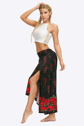 Shop Split Wide Leg Long Pants Now On Klozey Store - Trendy U.S. Premium Women Apparel & Accessories And Be Up-To-Fashion!