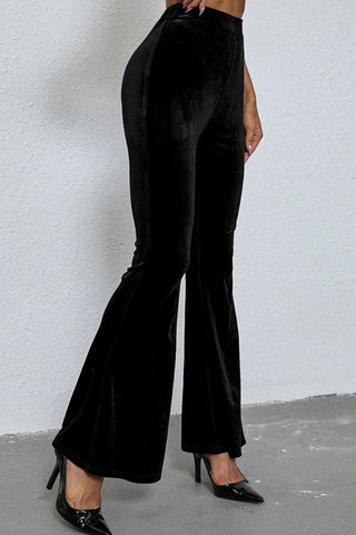 Shop High Waist Flare Leg Pants Now On Klozey Store - Trendy U.S. Premium Women Apparel & Accessories And Be Up-To-Fashion!