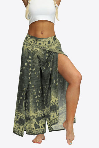 Shop Split Wide Leg Long Pants Now On Klozey Store - Trendy U.S. Premium Women Apparel & Accessories And Be Up-To-Fashion!